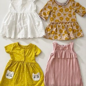 Bundle of 4 dresses